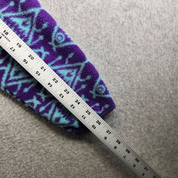 Patagonia Synchilla Sweater Womens XS Ikat Big Fish T-Snap Fleece Aztec Tribal - Picture 11 of 14